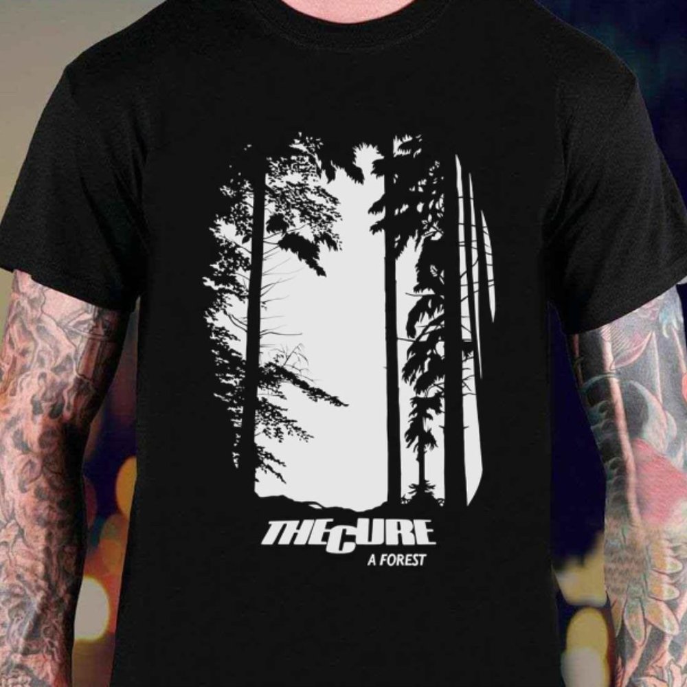 The Cure Rock Band A Forest Unisex T-shirt
